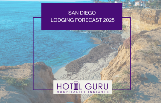 San Diego Lodging Forecast 2025