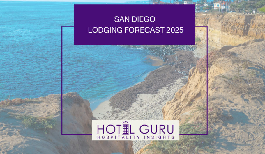 San Diego Lodging Forecast 2025