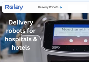 hotel robots relay robotics